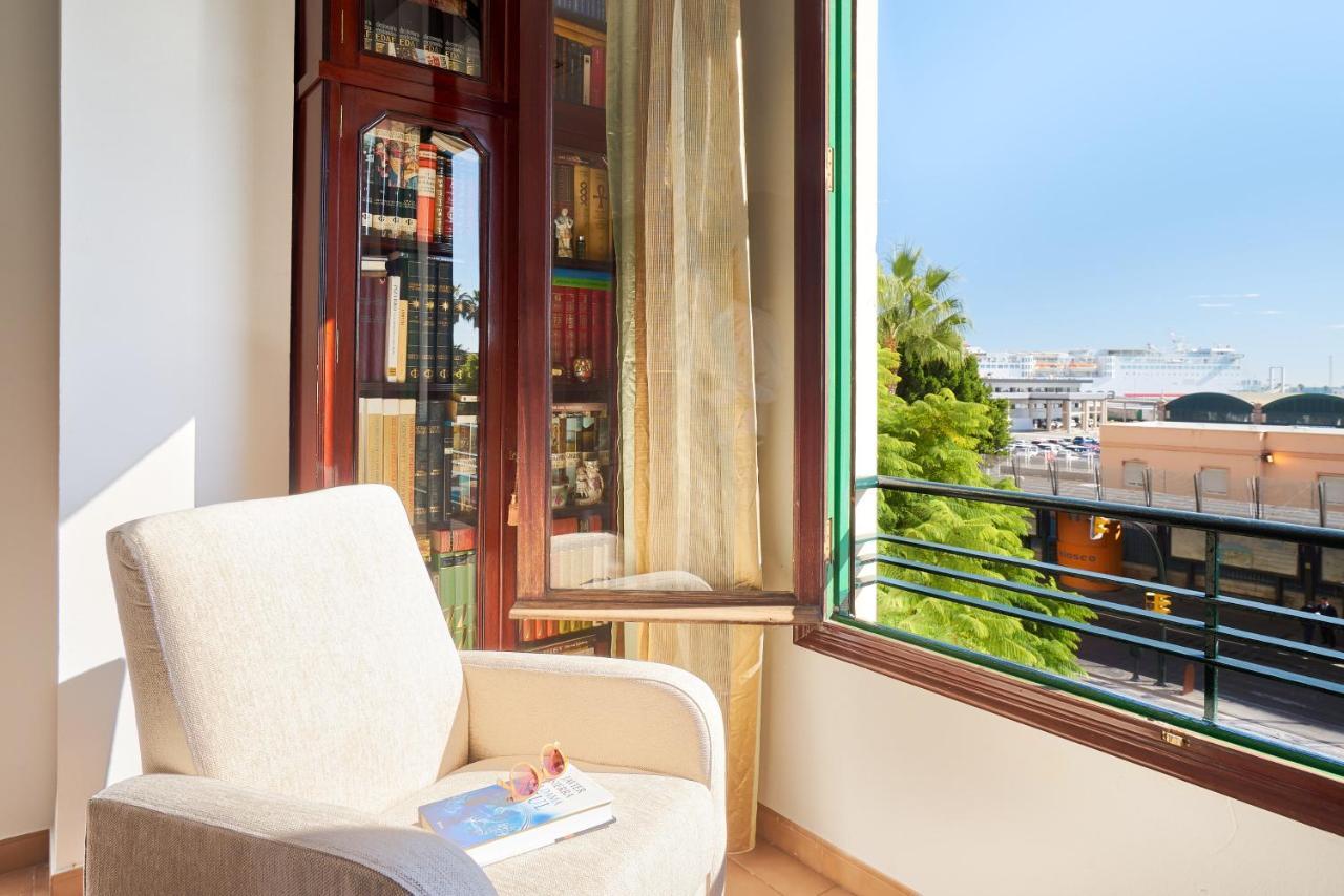 Apartamento En Centro Ciudad Con Vistas Al Mar Малага Екстер'єр фото